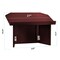 Adiroffice Wood Foldable, Portable Tabletop Podium Lectern in Mahogany ADI661-05-MA-MK - alternate 4